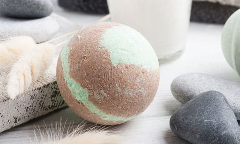 kaolin rose clay bath bombs