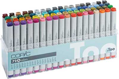 best alcohol markers copic