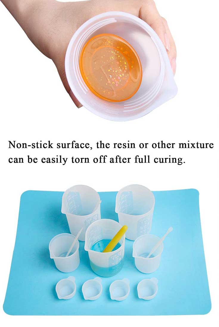 Silicone Mixing Cups For Resin On Amazon | Reusable