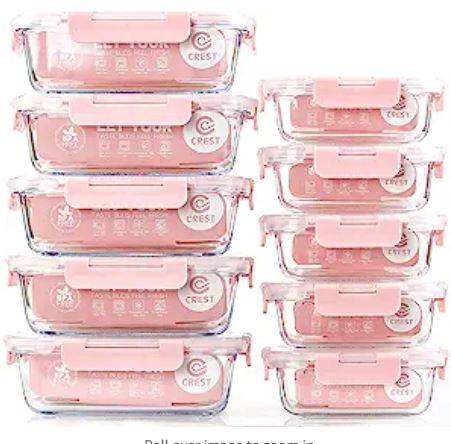 glass containers for muffins