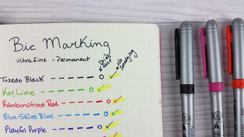 bic marking pen review