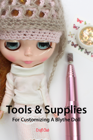 blythe doll customizer supplies