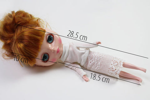 blythe doll body measurements