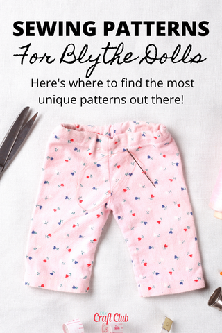 blythe doll patterns for diy clothes