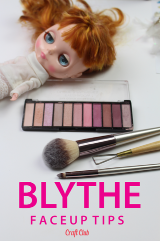 Blythe faceup tips