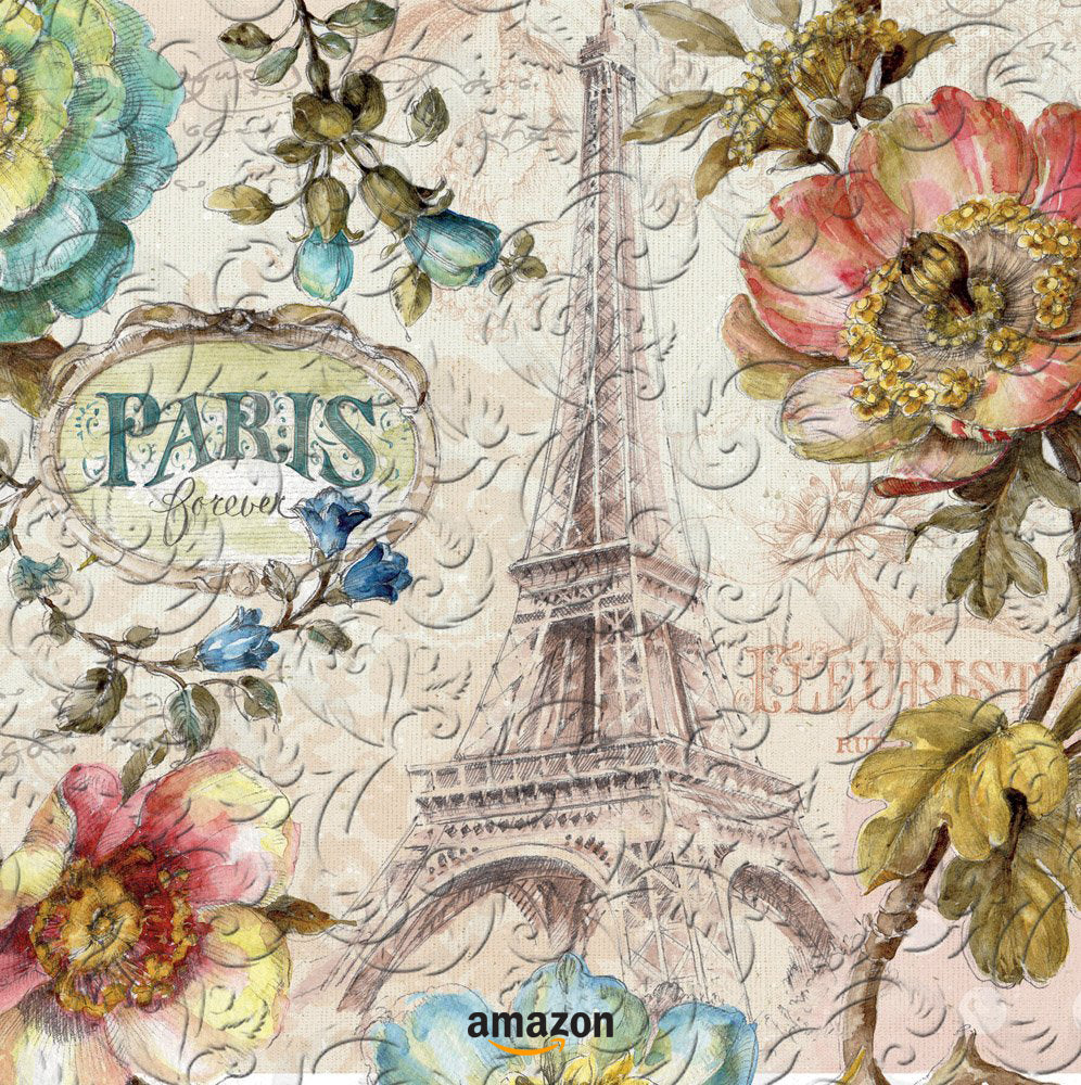 paris napkins for decoupage crafts