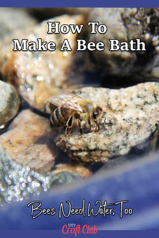 bee bath diy