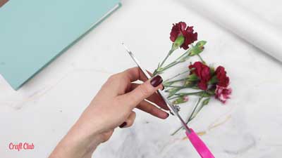 how to dry flowers inside books