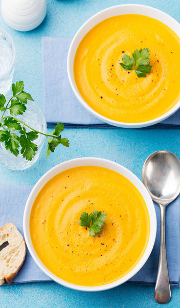 easy pumpkin carrot soup recipe