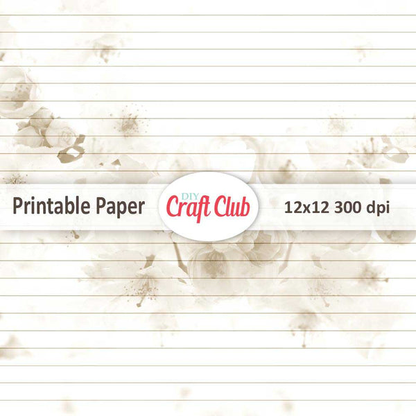 28 best printable lined paper to download for free 2022 diy craft club