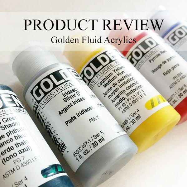 Golden acrylic paints