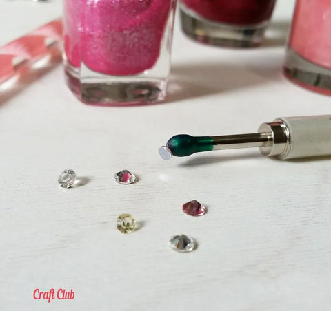 BEST Tool To Pick Up Jewels & Rhinestones - DIY Craft Club