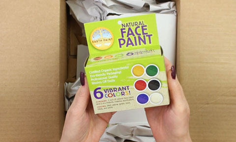 natural earth face paints