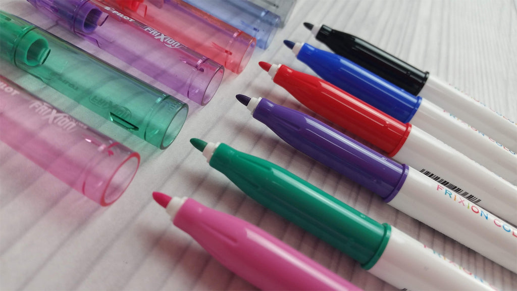 Pilot FRIXION Erasable Markers  Unboxing & Review - DIY Craft Club