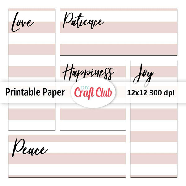 Free Printable Lined Paper (Handwriting, Notebook Templates) – DIY