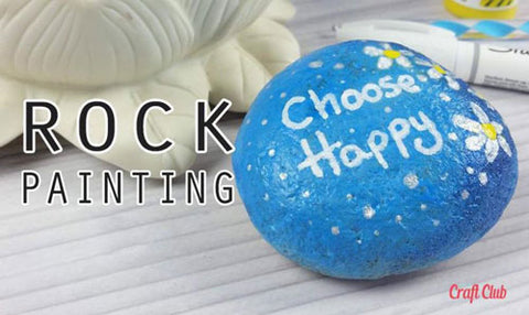 choose happy rock painting ideas