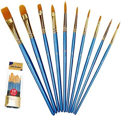 best rock painting supplies paint brushes