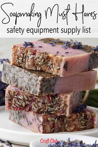 soapmaking safety equipment