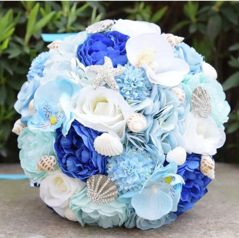 beach themed wedding bouquet