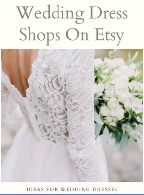 wedding dress shops on etsy