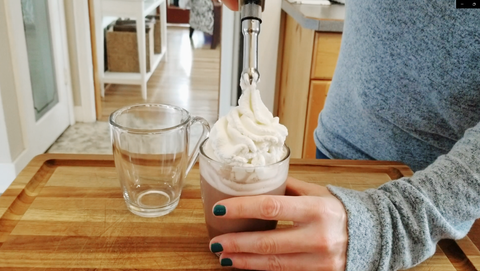 Whipped cream dispenser recipe