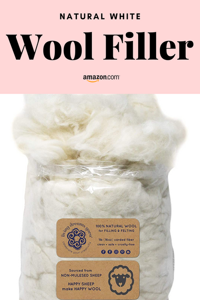 wool filler for felting