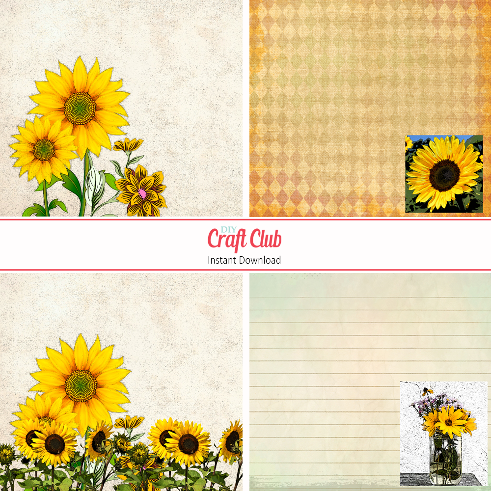 Download Sunflower Bundle - DIY Craft Club