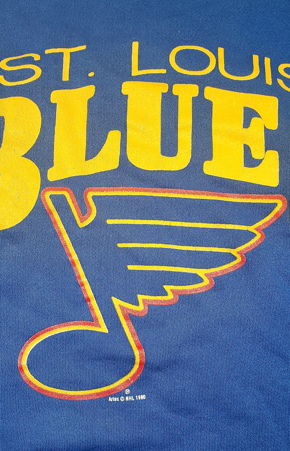 vintage stl blues sweatshirt