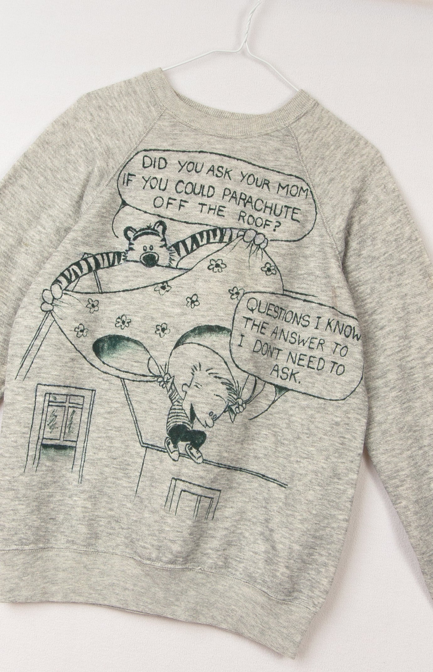 Calvin & Hobbes Sweatshirt | Vintage Cartoon Crewnecks | Retro Apparel ...