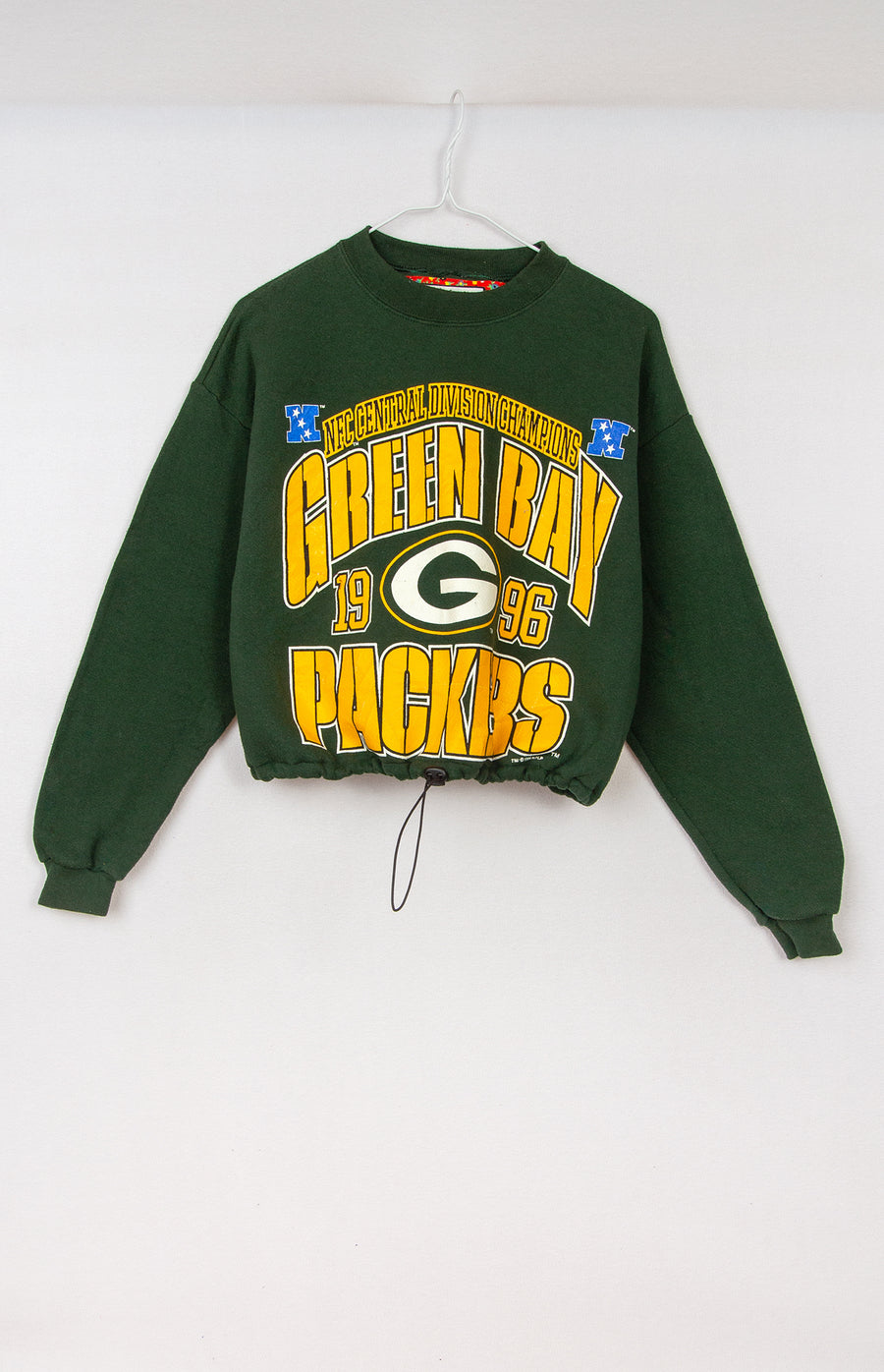 Vintage Green Bay Packers Sweatshirt Mens L Gray NFL Football Team Logo  Sweater