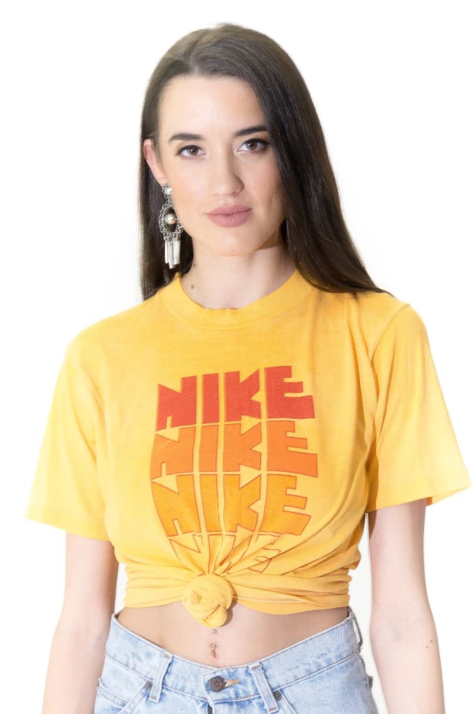 nike vintage t shirts 1970s