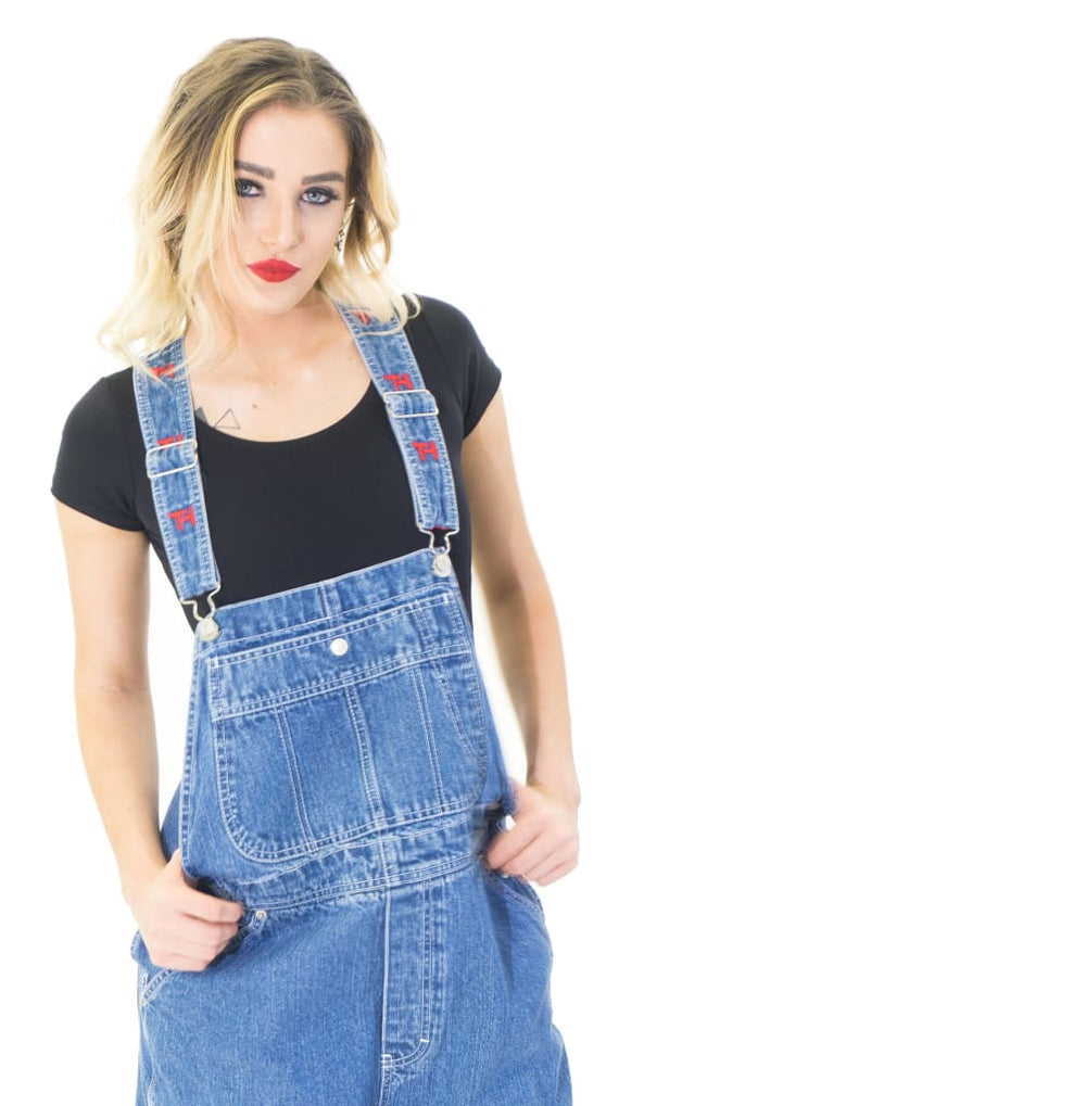 tommy hilfiger overalls vintage