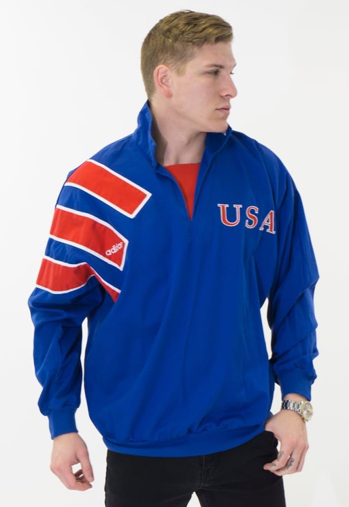 colorblock track jacket by adidas