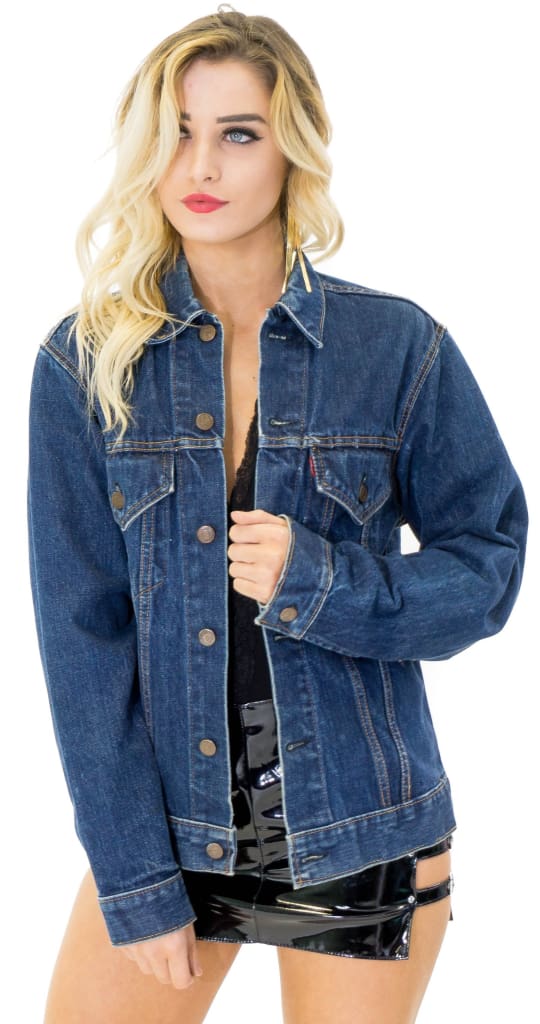 levis patch denim jacket