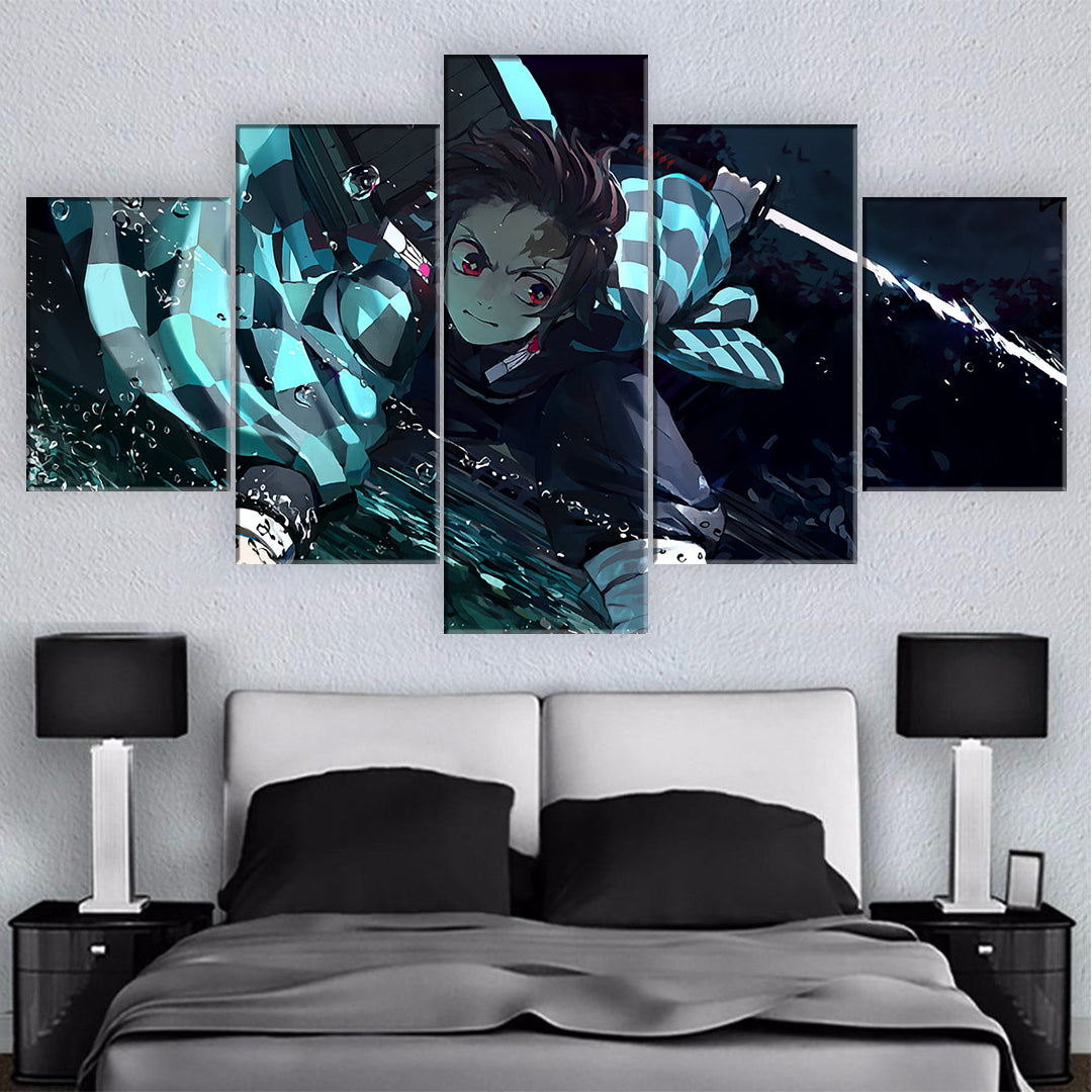 DEMON SLAYER CANVAS ART - cozymoderndecor