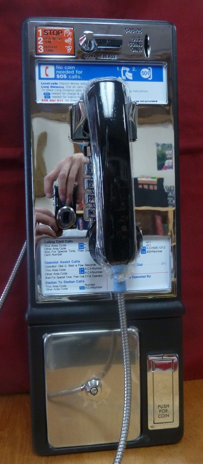 New Protel 7010 Semi Public Payphone Pay Phone Payphones Booth Busines Antique Center