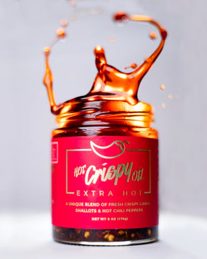 Hot Crispy Oil Xtra Hot 6oz - Cardenas Gourmet Foods - Chinese Hot Oil