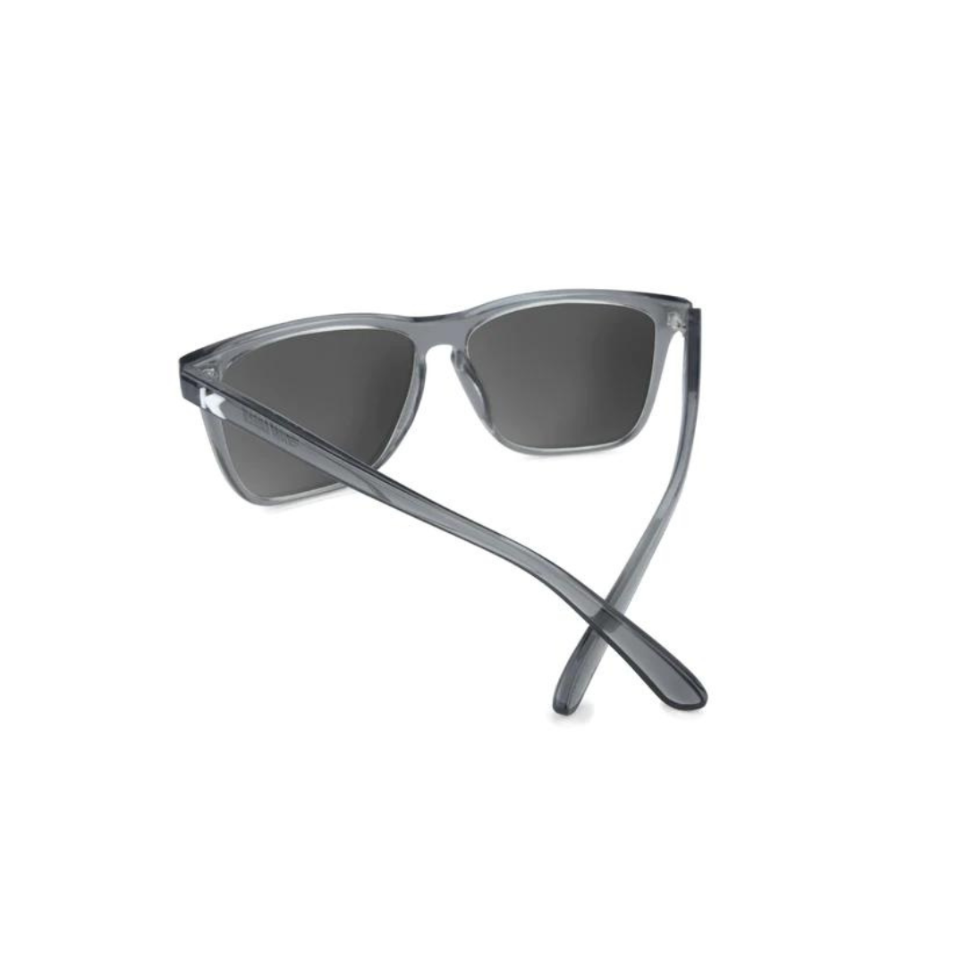 Knockaround Fast Lanes Sport Sunglasses - Clear Grey/Green Moonshine