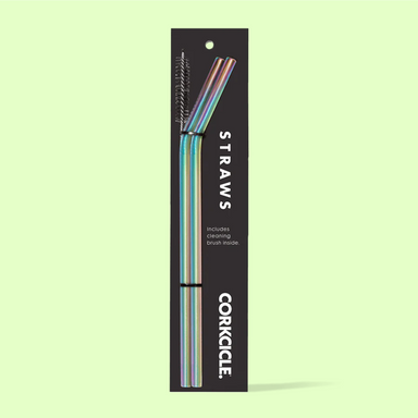 Corkcicle Original Straw Set - Ceramic White