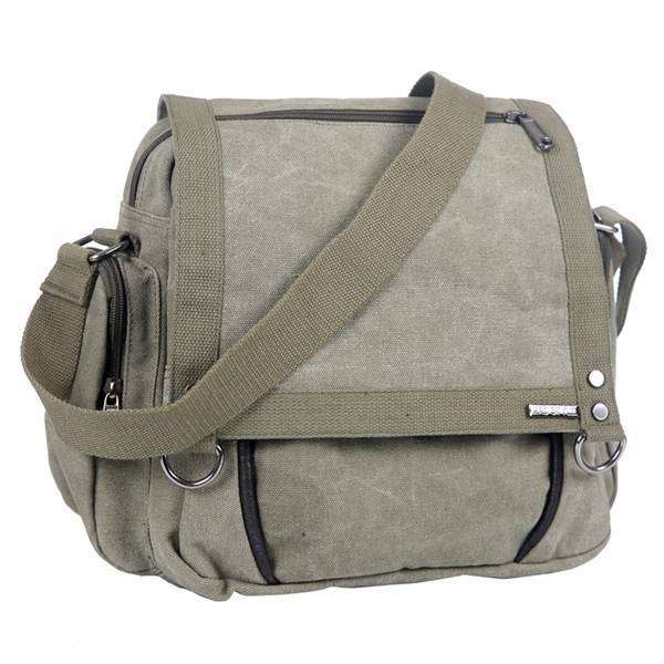 Small Canvas Messenger Bag