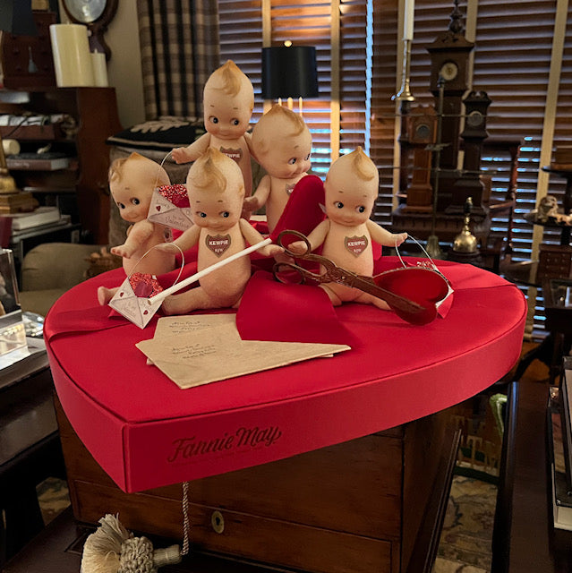 Kewpie Valentine display by Michael Davis