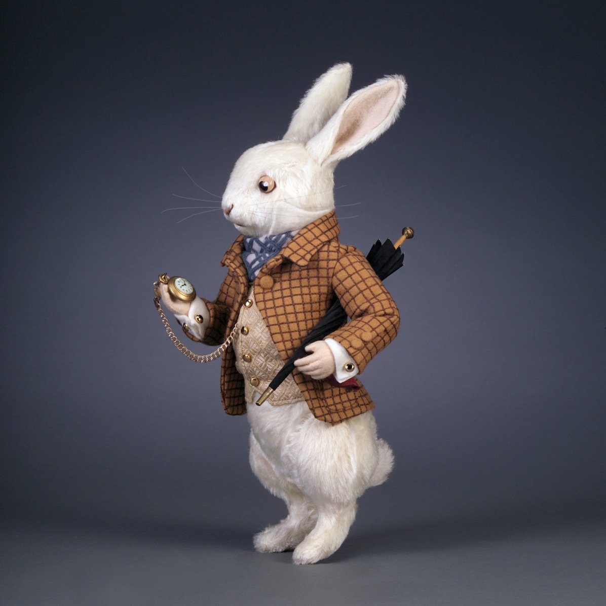 white rabbit doll