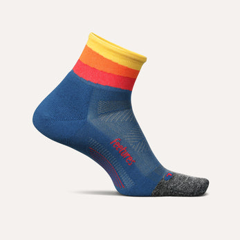 Elite Light Cushion Mini Crew Sock - Rhythmic Black