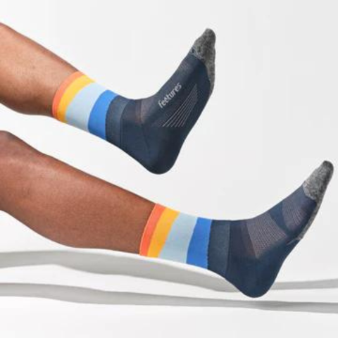 Feetures men's mini crew socks