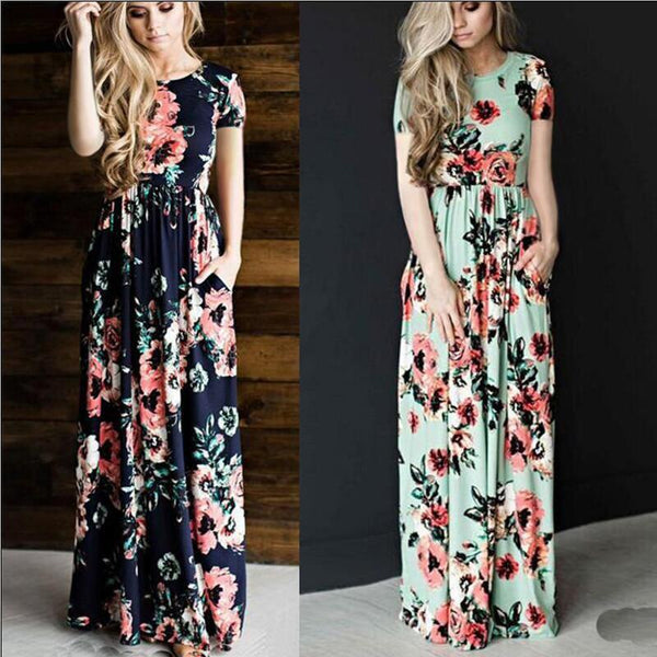 Prarie Floral Maxi Dress – Speak