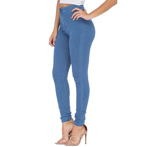 High Waist Pencil Denim Jeans – Speak