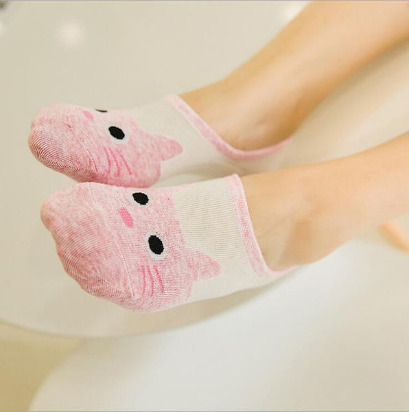 Cute Cat Ankle Socks – Speak