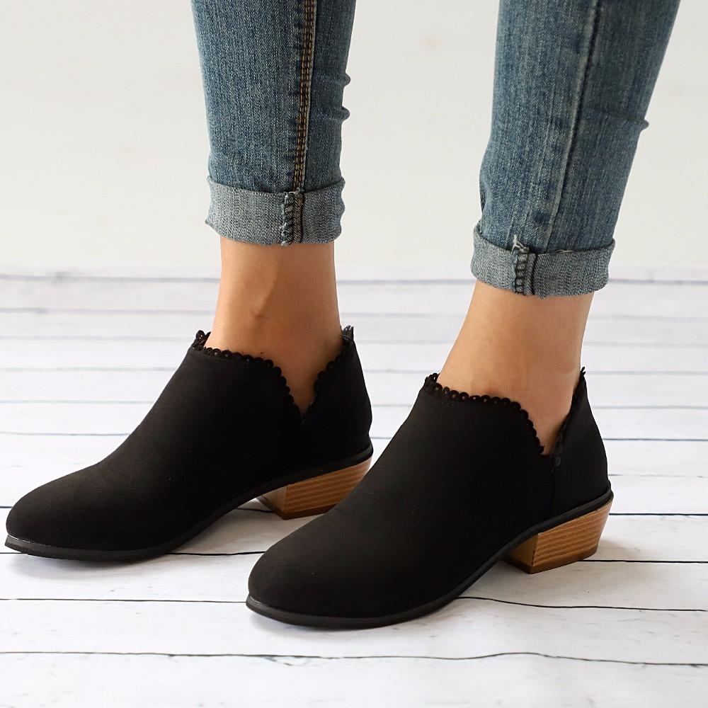 Low Heel Ankle Boots – Speak