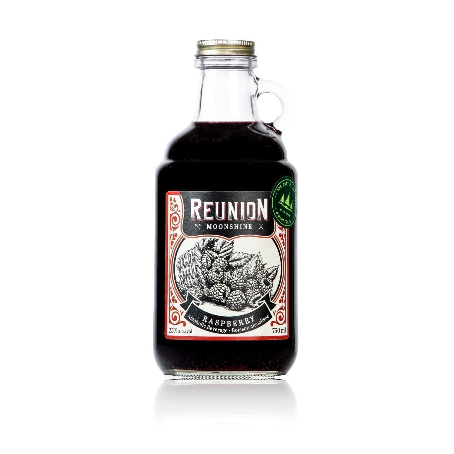 Reunion Raspberry Moonshine - Top Shelf Distillers product image