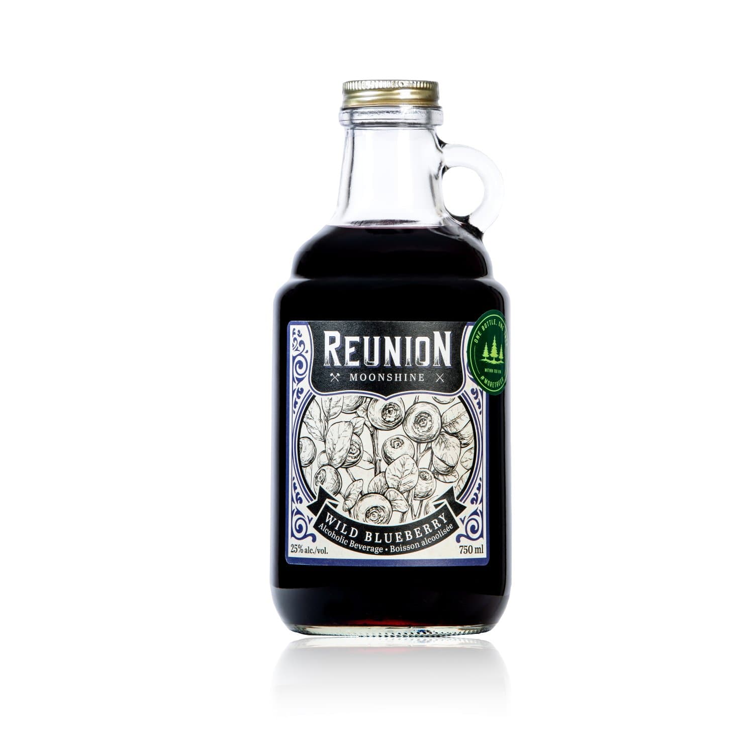 Reunion Wild Blueberry Moonshine - Top Shelf Distillers product image